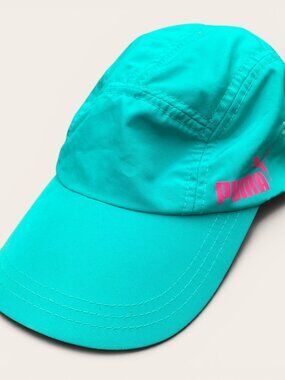 Puma Adjustable Women's Cap Hat Pink Logo Athletic